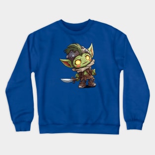 dnd cute goblin rogue1 Crewneck Sweatshirt